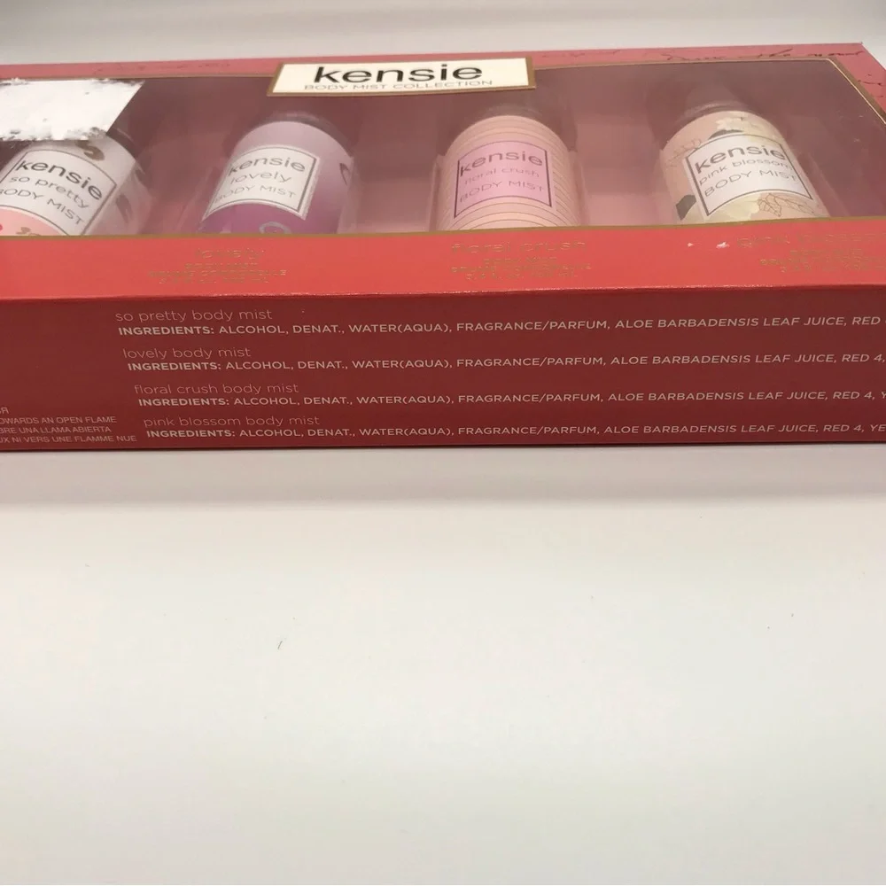 KENSIE Body Mist Collection - Boxed Set - 4 Scents 3.4 oz each - Picture 3 of 7